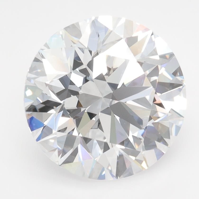 3.3ct Round D VVS1 Lab-Grown Diamond