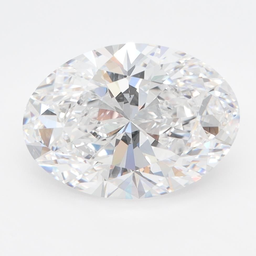 3ct Oval D IF Lab-Grown Diamond