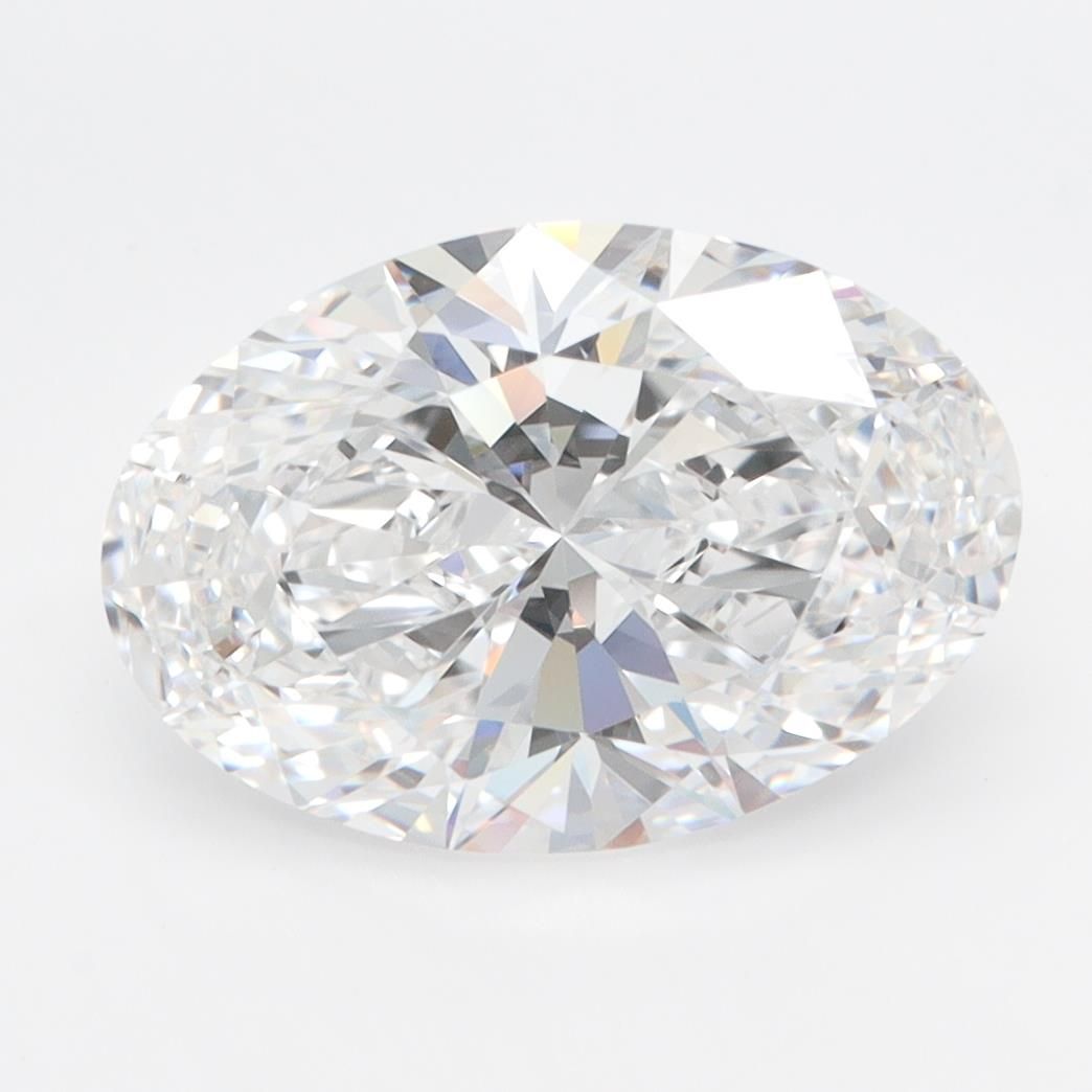 3.25ct Oval D IF Lab-Grown Diamond