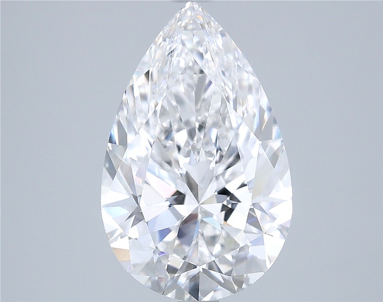 3.5ct Pear D VS1 Lab-Grown Diamond