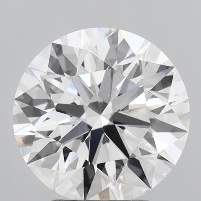3.02ct Round E VVS2 Lab-Grown Diamond
