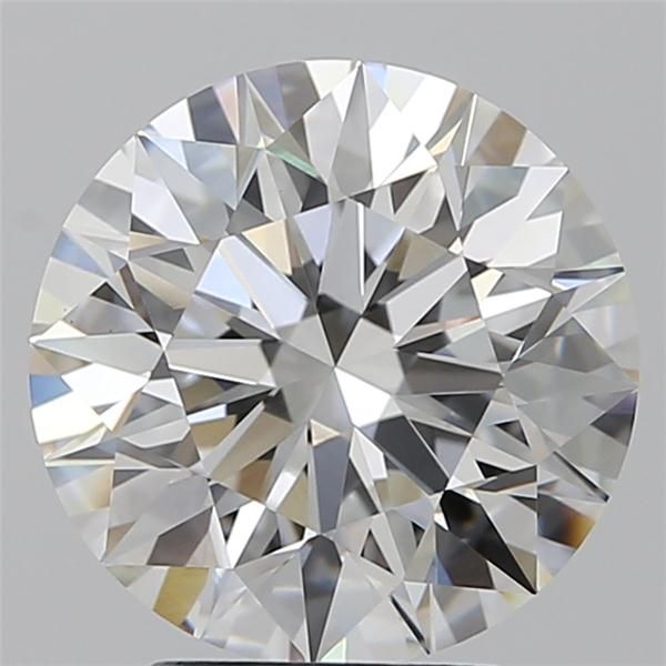 3.14ct Round E VVS2 Lab-Grown Diamond