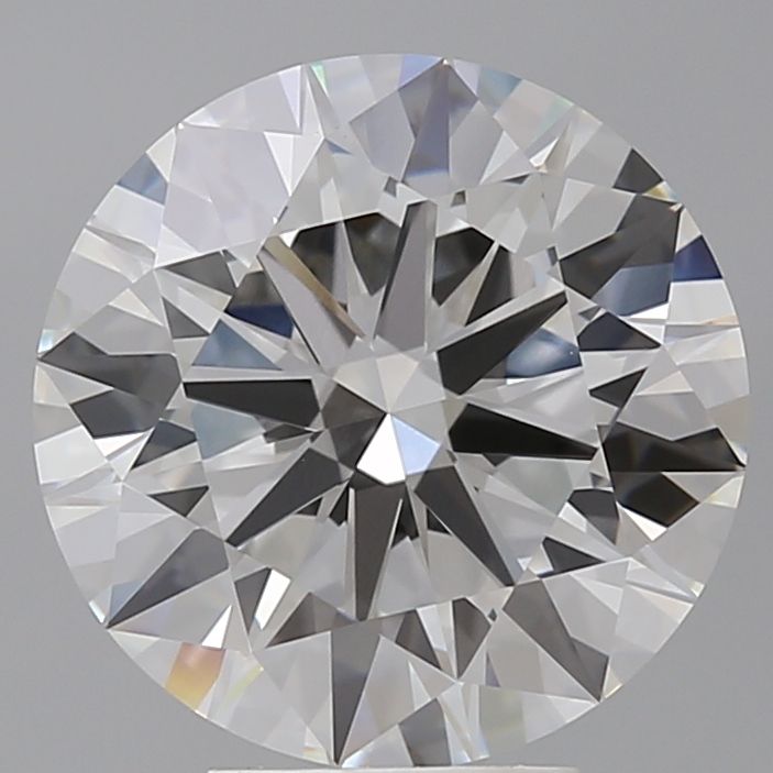 5.59ct Round F VVS2 Lab-Grown Diamond