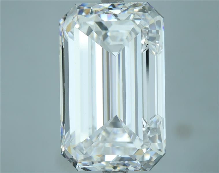 10.01 Carat EMERALD Shape D Colour VS1 Clarity  Cut - White Lab Diamond - 393689