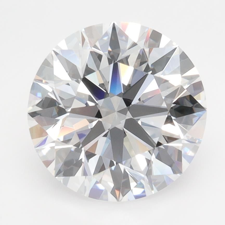 3.3ct Round D IF Lab-Grown Diamond
