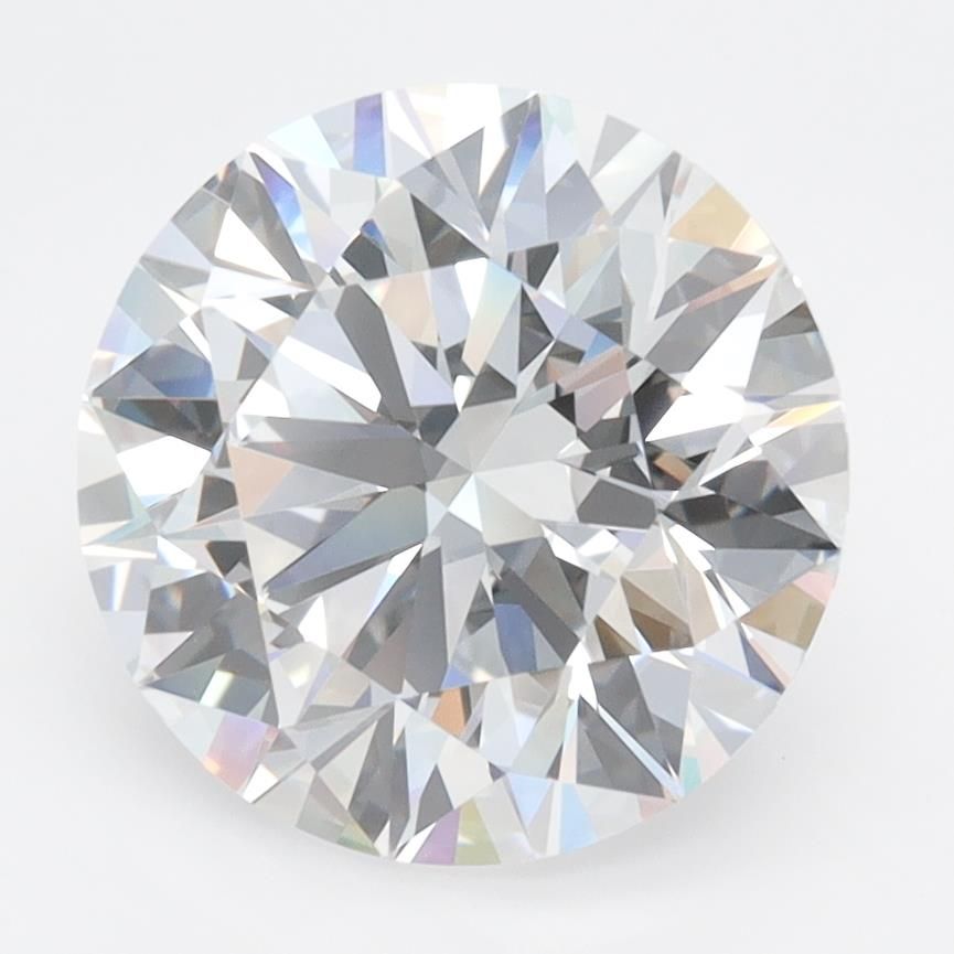 3.45ct Round D IF Lab-Grown Diamond