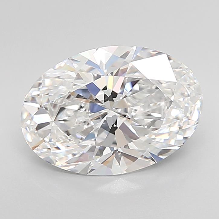 3.26ct Oval D IF Lab-Grown Diamond