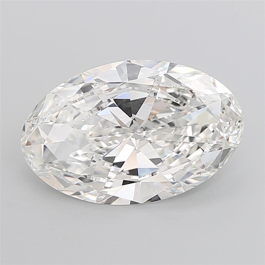 12.04 Carat OVAL Shape F Colour VVS2 Clarity  Cut - White Lab Diamond - 565463