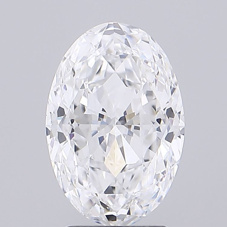 3.13ct Oval D VVS2 Lab-Grown Diamond