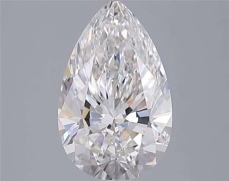 2.54ct Pear F VVS1 Lab-Grown Diamond