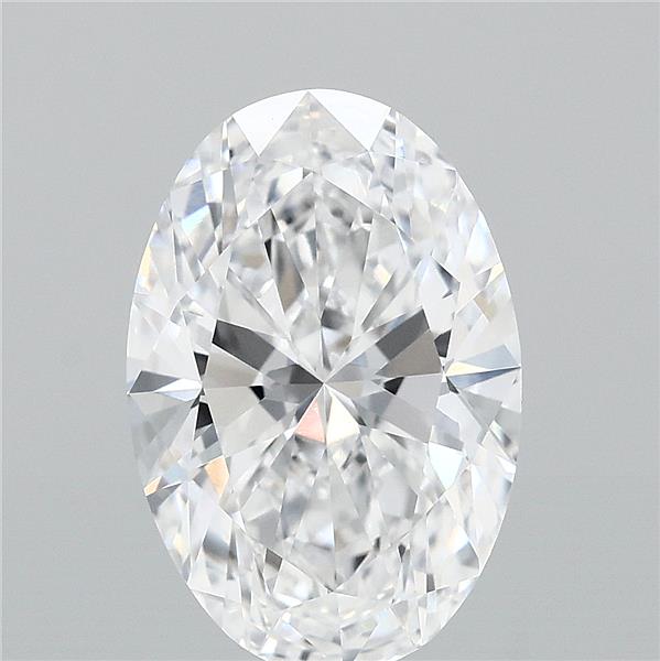3.08ct Oval D VVS1 Lab-Grown Diamond