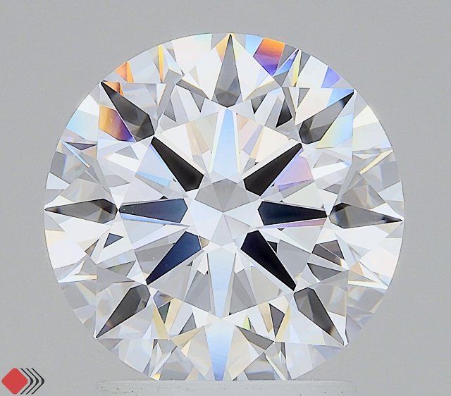 2.54ct Round D IF Lab-Grown Diamond