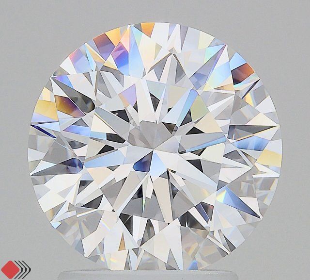 2.55ct Round D VVS1 Lab-Grown Diamond