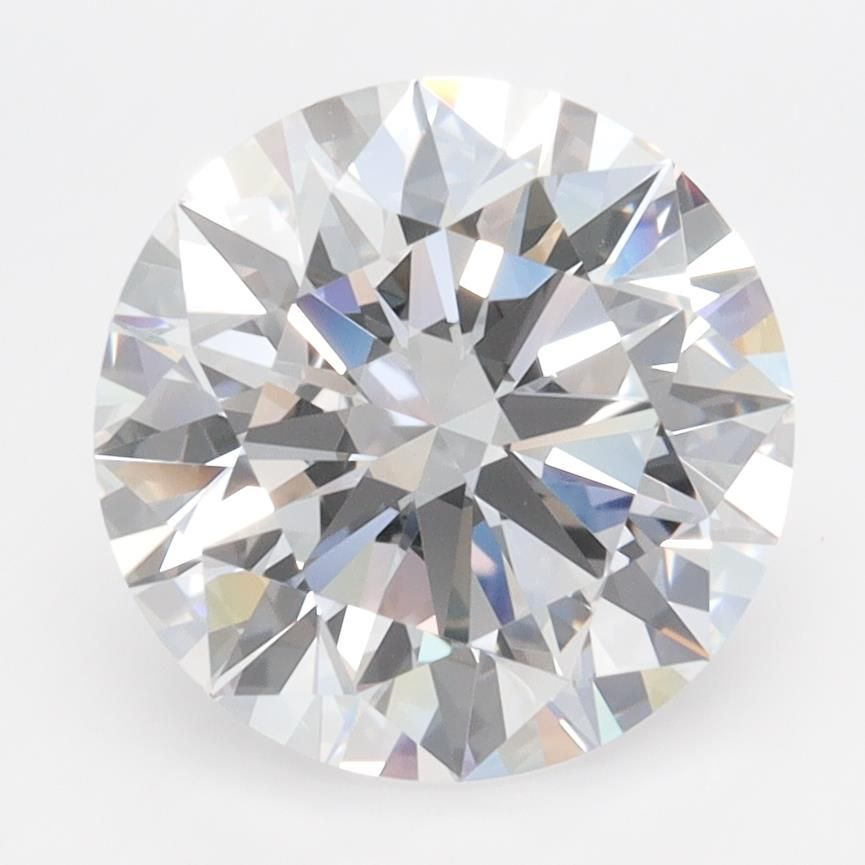 3.38ct Round D IF Lab-Grown Diamond