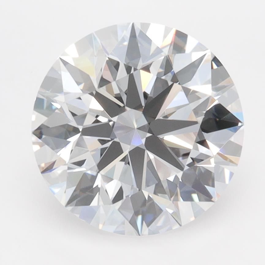 3.28ct Round D VVS1 Lab-Grown Diamond