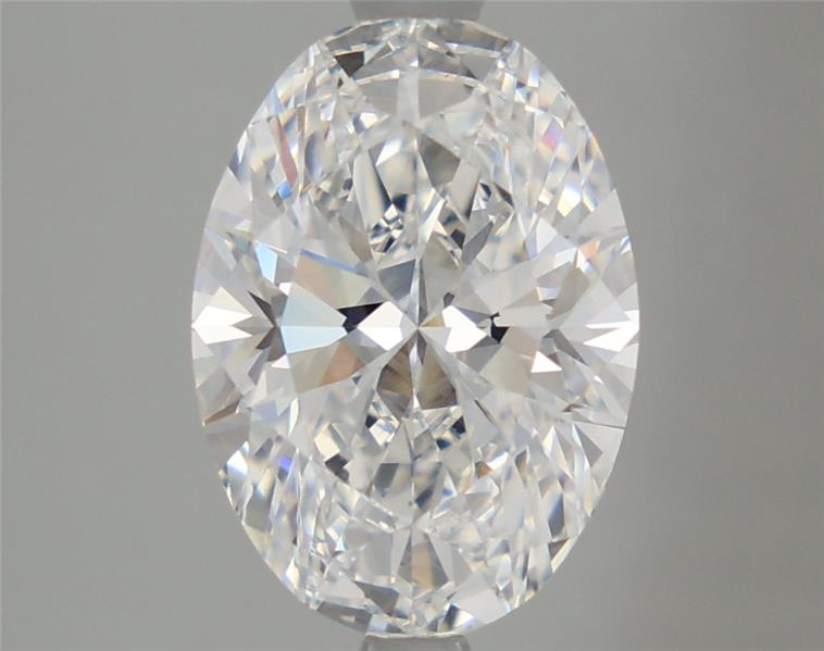 3ct Oval D VS1 Lab-Grown Diamond
