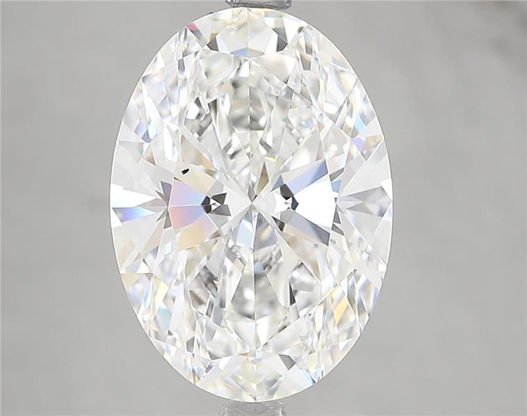 5.03ct Oval F IF Lab-Grown Diamond
