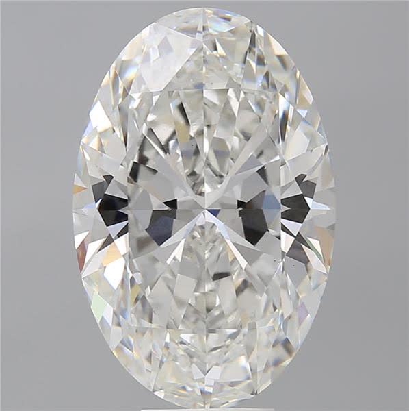 9.57 Carat OVAL Shape F Colour VS1 Clarity Cut - White Lab Diamond - 2468679