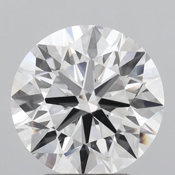 3.02ct Round E VVS2 Lab-Grown Diamond