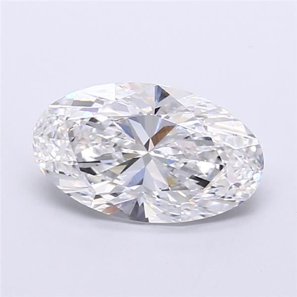 2.92ct Oval D VVS2 Lab-Grown Diamond
