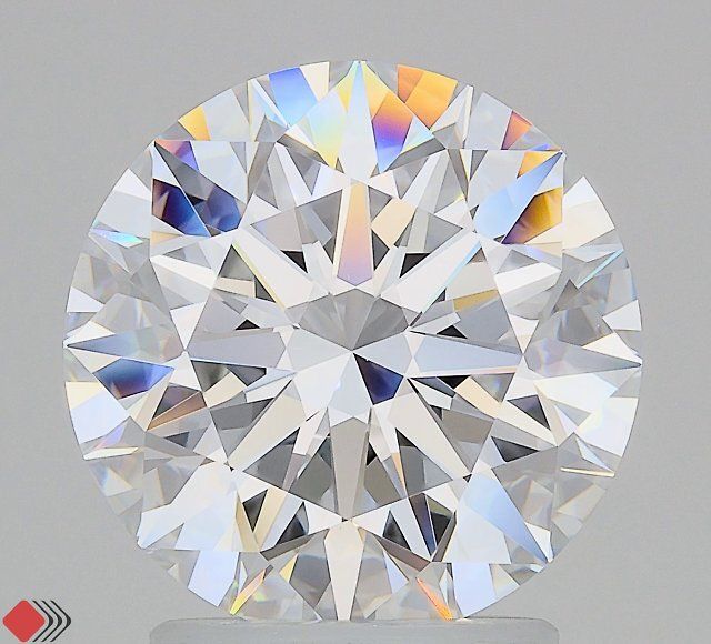 2.73ct Round D IF Lab-Grown Diamond