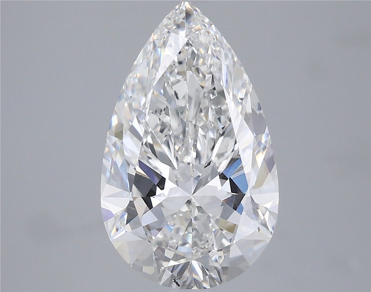 3.73ct Pear F VVS2 Lab-Grown Diamond