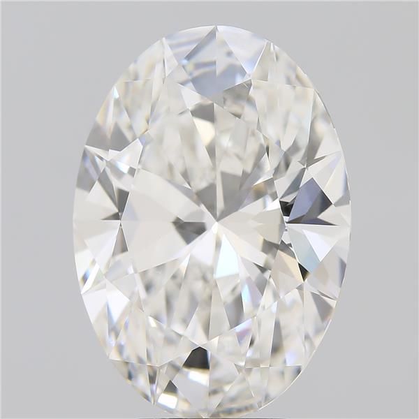 5.32ct Oval F VVS2 Lab-Grown Diamond