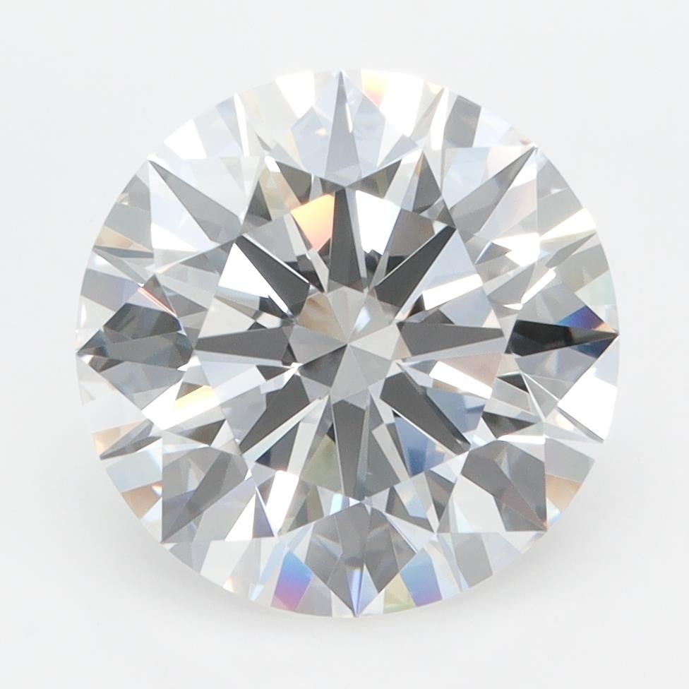 4.4ct Round D IF Lab-Grown Diamond