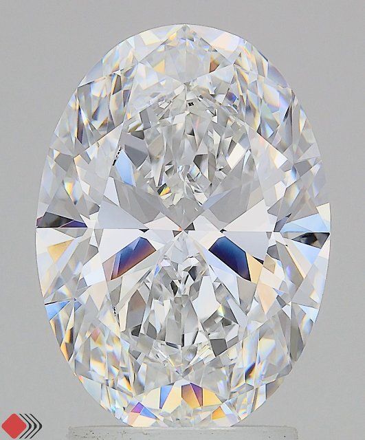 3.04ct Oval D IF Lab-Grown Diamond