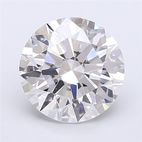 2.91ct Round E VVS2 Lab-Grown Diamond