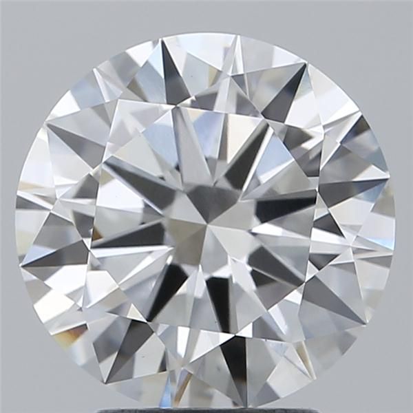 2.59ct Round E VVS2 Lab-Grown Diamond