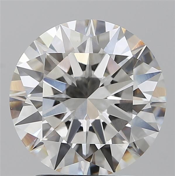 2.2ct Round F VVS2 Lab-Grown Diamond