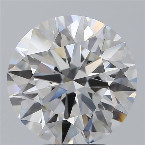 3.79ct Round F VVS2 Lab-Grown Diamond