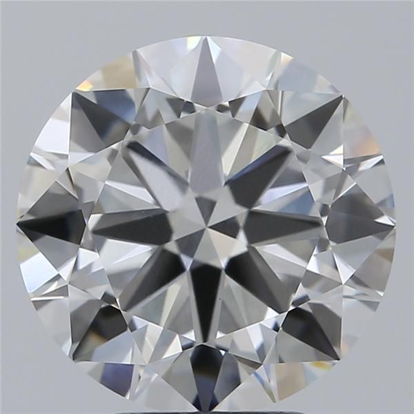 4ct Round F VVS2 Lab-Grown Diamond