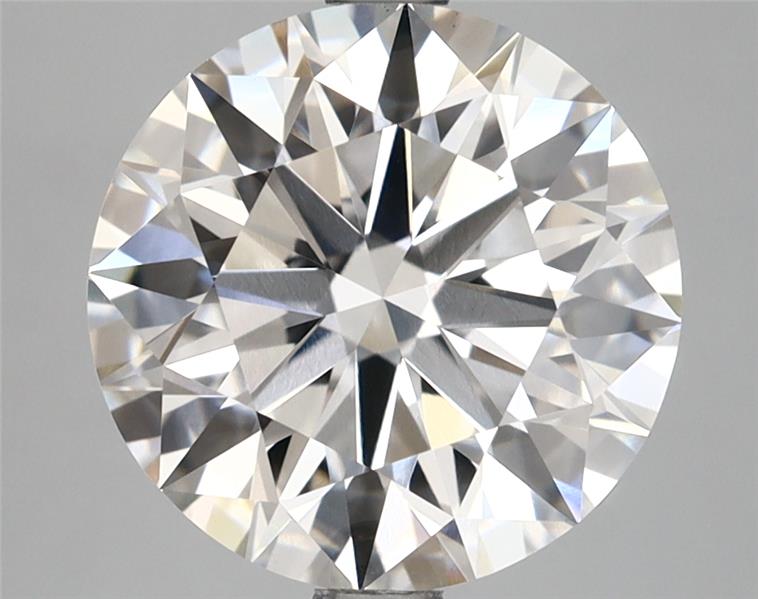 4.13ct Round E VVS2 Lab-Grown Diamond