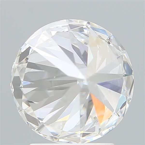 2.67ct Round F VVS2 Lab-Grown Diamond
