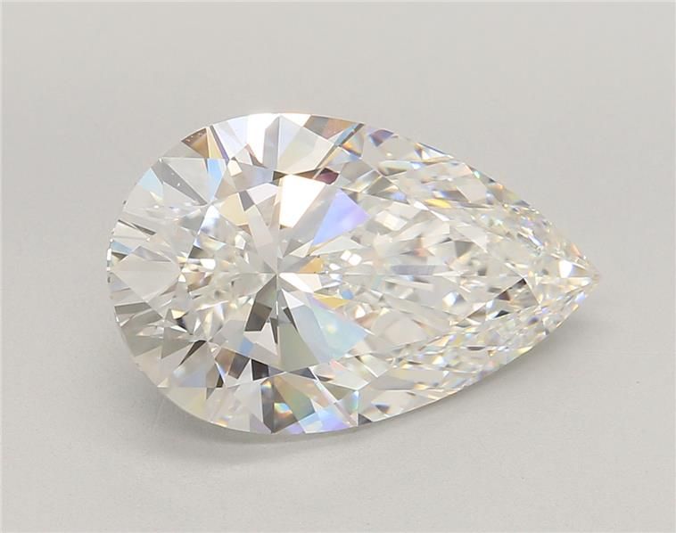 5.56ct Pear F VS1 Lab-Grown Diamond