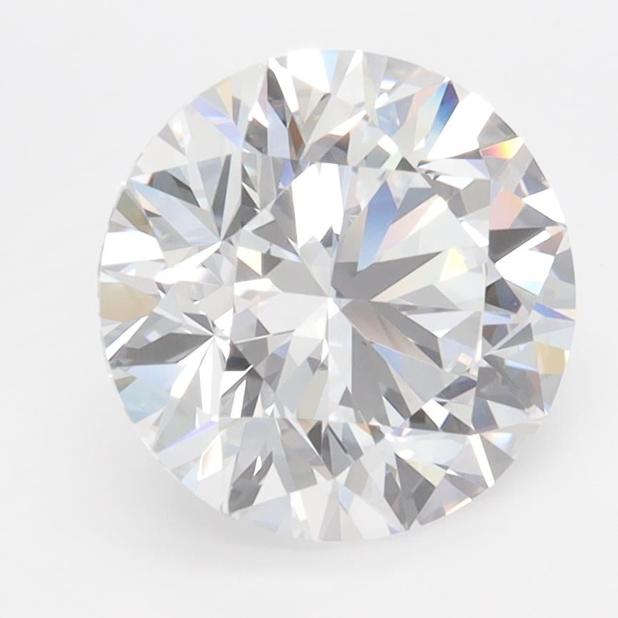 3.26ct Round D IF Lab-Grown Diamond