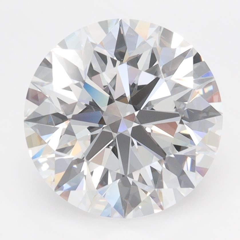 3.38ct Round D IF Lab-Grown Diamond