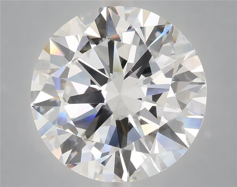 7.04ct Round F VVS2 Lab-Grown Diamond