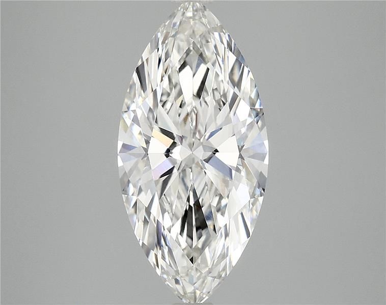 2.86ct Marquise F VVS2 Lab-Grown Diamond
