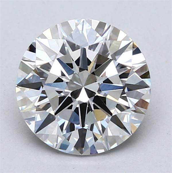 2.01ct Round F VVS2 Lab-Grown Diamond