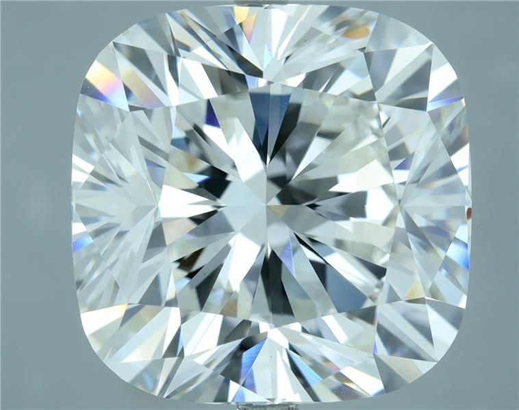 15.08 Carat CUSHION Shape F Colour VS1 Clarity  Cut - White Lab Diamond - 393686