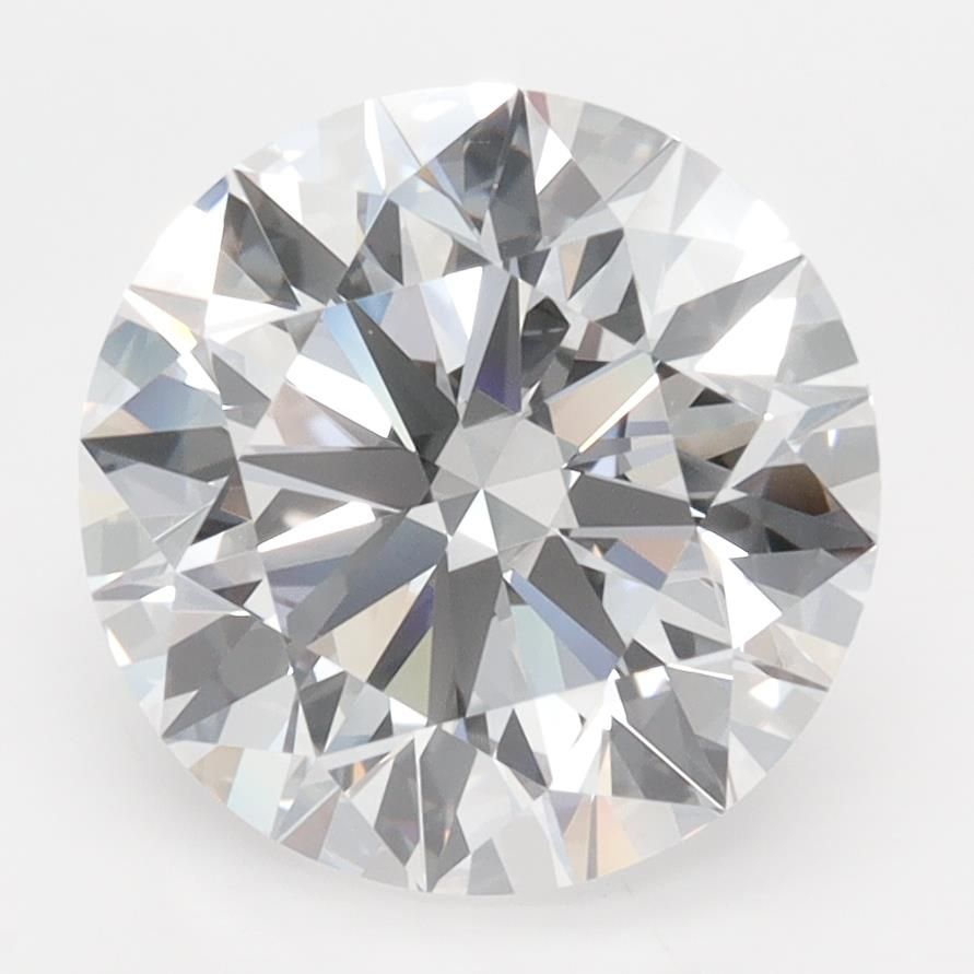 4.03ct Round D IF Lab-Grown Diamond