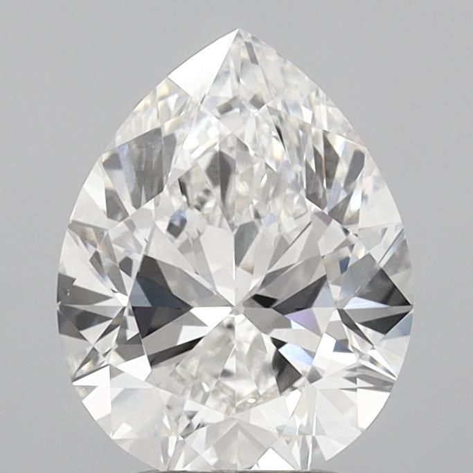 2.51ct Pear F VVS2 Lab-Grown Diamond