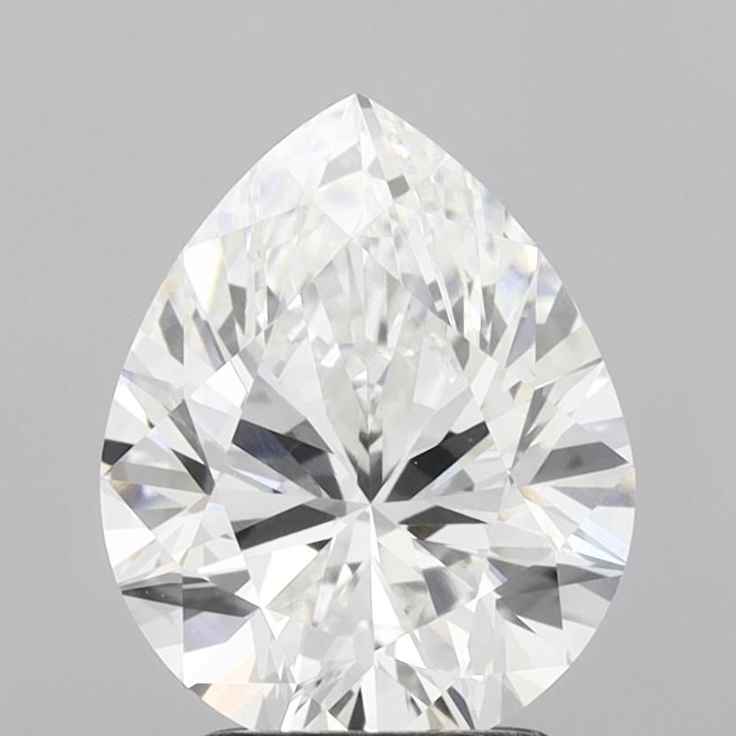 2.5ct Pear E VS2 Lab-Grown Diamond