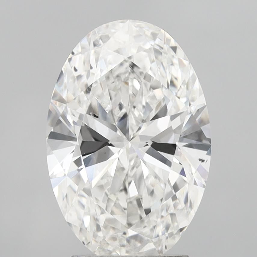3.34ct Oval F VS2 Lab-Grown Diamond