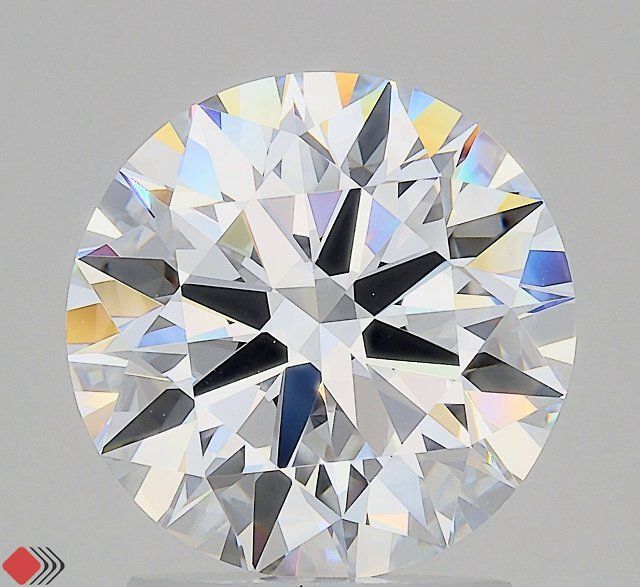 2.2ct Round D VVS1 Lab-Grown Diamond