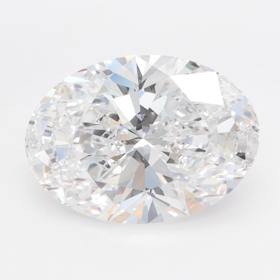 3ct Oval D IF Lab-Grown Diamond
