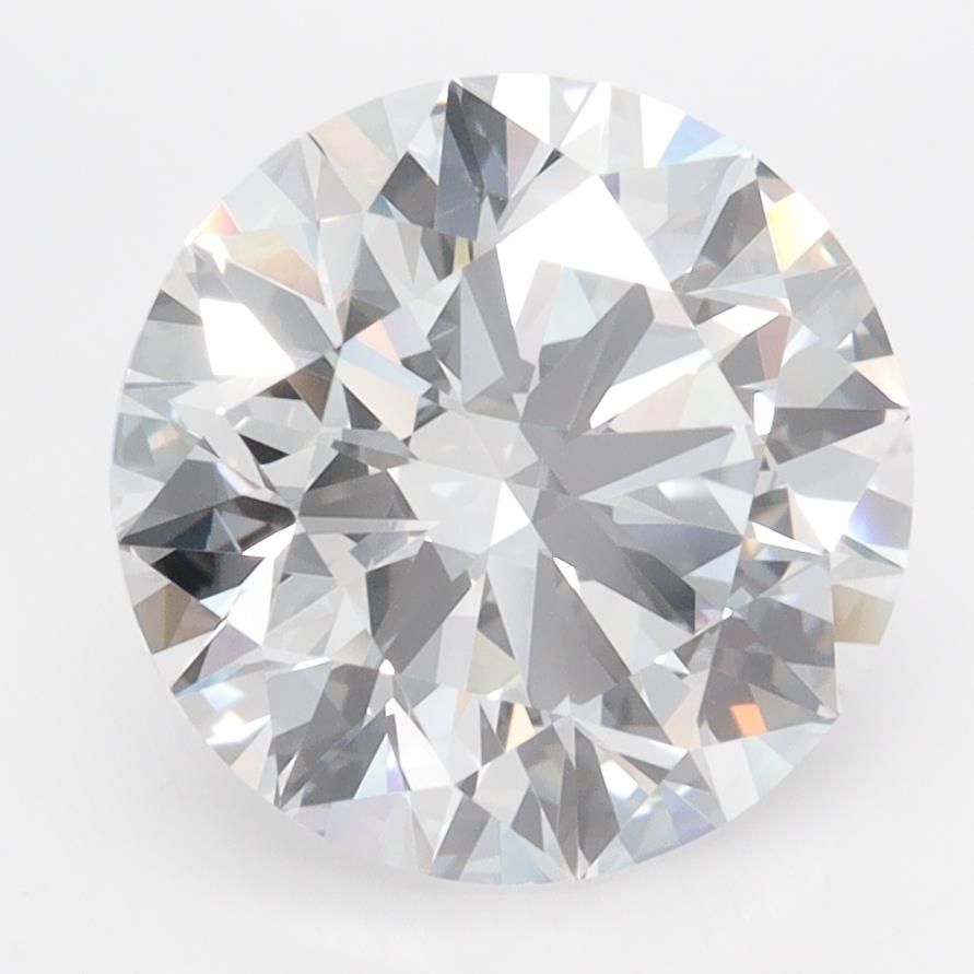 3.95ct Round D IF Lab-Grown Diamond
